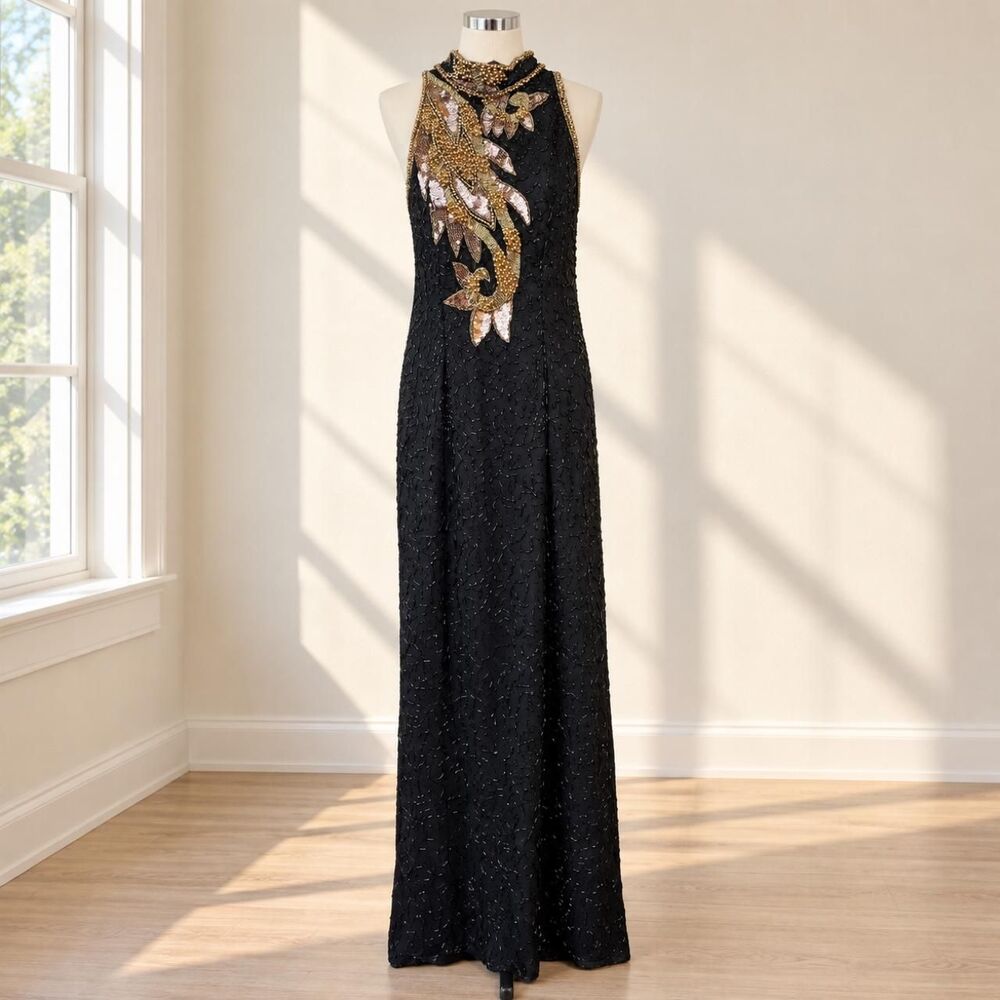 American-vintage Women's Black Formal-dresses